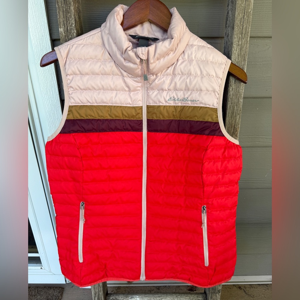 Eddie Bauer Multicolor Puffer Vest- EV650